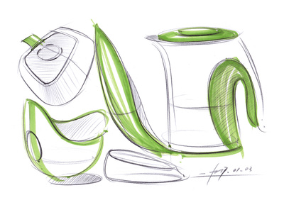 2017產(chǎn)品設(shè)計(jì)手繪日記 一月一日一畫的軟件開發(fā)之旅